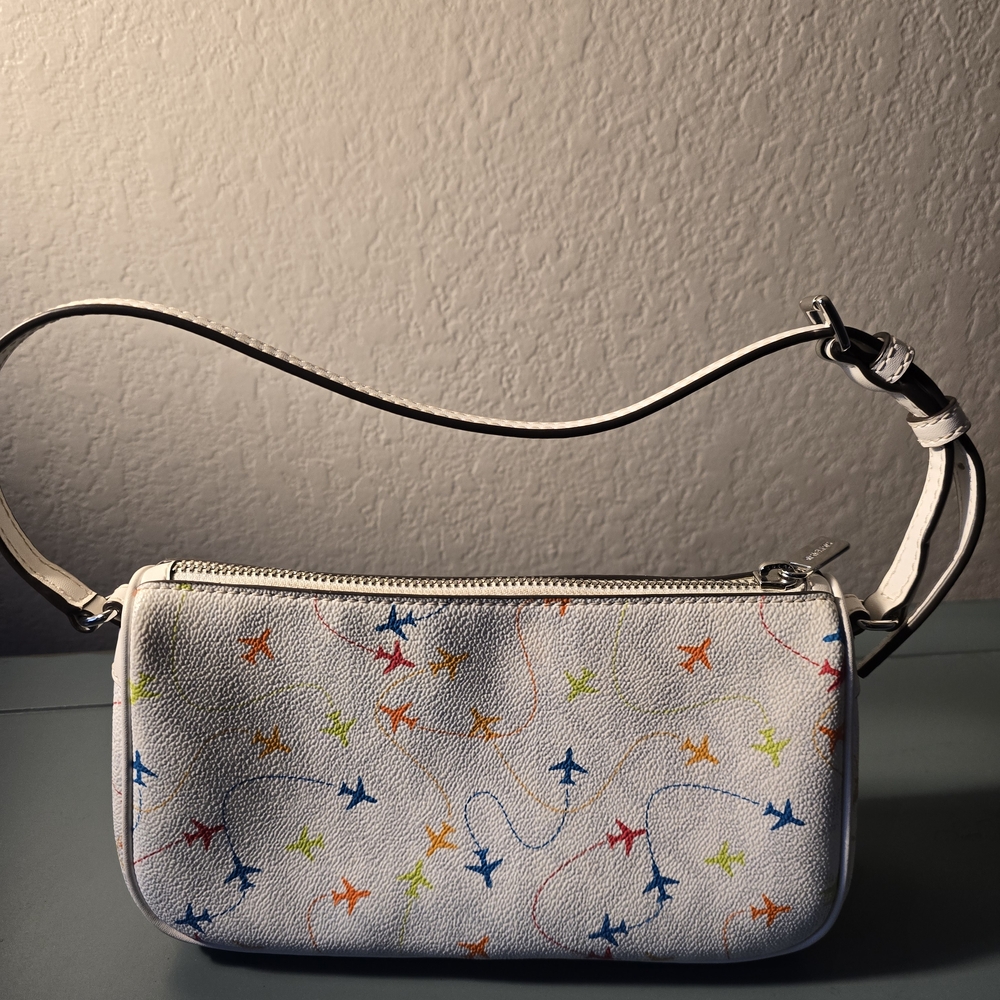 Michael Kors White Wristlet with Colorful Accents - Picture 4 of 5